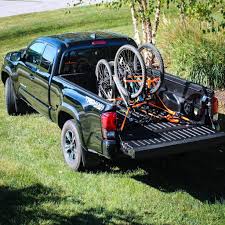 Close the ratchet in such a way that lets you access the axle assembly. Simple Way To Secure Bikes In A Truck Bed 7 Steps With Pictures Instructables