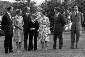 During her funeral procession, he walked with their sons — william, 15. Prince Charles And Royal Family 1976 Along With The Queen Prince Philip Prince Andrew And Prince Edwar Princess Anne Queen Elizabeth English Royal Family