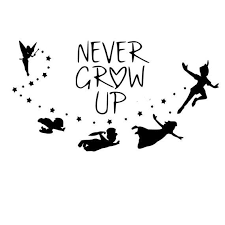 Disney Never Grow Up Peter Pan And Friends Flying Peter Etsy In 2021 Peter Pan Silhouette Disney Tattoos Peter Pan Peter Pan Drawing