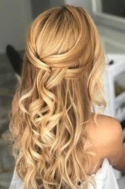 Gather the top half of your medium length hair into a very loose fishtail braid and top with a jeweled accessory. Easy Wedding Hairstyles You Can Diy Wedding Forward