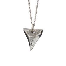 Shark Tooth Pendant Handmade In Sterling Silver Etsy Shark Tooth Pendant Shark Tooth Necklace Silver Shark