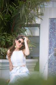 Elise lachance © larissa lognay. Poolside Dreams Lush To Blush Travel Outfit Plane Travel Outfit Poolside
