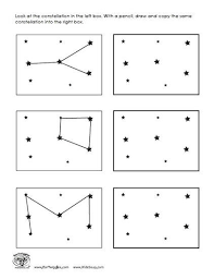 Summer Star Unit Copying Making Constellations Constellations Constellation Activities Worksheets For Kids