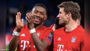 David alaba at uefa champions league quarter final match between between sl benfica and fc bayern muenchen on david alaba facts. Thomas Muller S Farewell Message To Real Madrid Bound David Alaba Leaves Fans In Splits