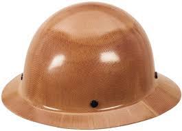 Msa Skullgard Full Brim Hard Hat W Ratchet Suspension