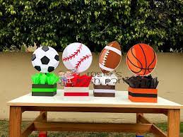 There are 8602 sports party decorations for sale on etsy, and they cost $10.11 on average. 12 Sports Themed Birthday Party Ideas Sports Themed Birthday Party Football Birthday Party Sports Birthday