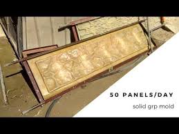 How To Make 50 Panels Of 1 Mold Per Day For Precast Concrete Fence Diy Betonnyj Zabor Youtube Concrete Fence Panels Concrete Fence Precast Concrete