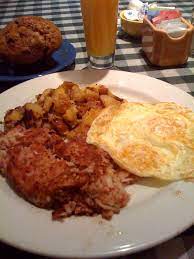 Served on a grilled english muffin. Free Breakfast At Mimi S Cafe October 12 15 2010