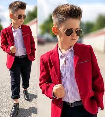 Buy Baby Boy Red Dress Shirt Cheap Online