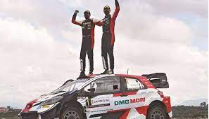 Kalle rovanpera (fin/toyota) at 0.3sec 3. Ogier Wins Rally Of Italy In Toyota One Two