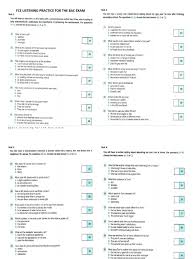 Limba engleză prin exerciţii de traducere. Fce Listening Practice For The Bac Exam