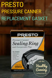 Presto Pressure Canner Replacement Rings Gaskets Healthy