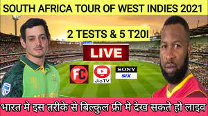 Cricket fans in south africa can watch 2nd test online on supersport app. West Indies Vs South Africa 2021 Live Streaming Tv Channels Wi Vs Sa 2021 Live Streaming In India Youtube