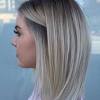 Bombshell bob with platinum waves. 1