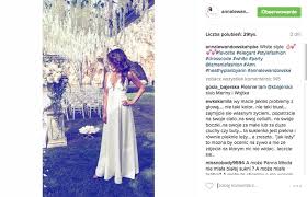 Była piękna, subtelna i kobieca. Slub Mariny Luczenko I Wojciecha Szczesnego Zobacz Suknie Slubna Elle Pl