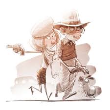 Bit Of Bonnie And Clyde Action Bonnieandclyde Sketchbook Instaart Instamood Dog Sketch Instadaily Doodle Drawing C Character Design Art Cartoon