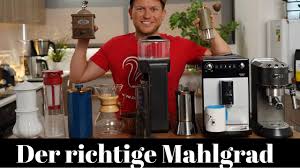 Maybe you would like to learn more about one of these? Der Richtige Mahlgrad Fur Kaffee Und Espresso Von Grob Bis Fein Youtube