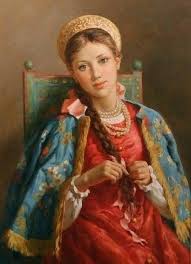 5 Kinds Of Folk Hats Russian Women Wore Nicholas Kotar Portrait Russian Women Russian Artists