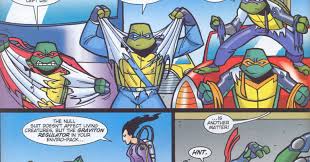 TMNT Entity: Went back and reviewed Titan's TMNT Comic #7