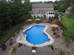 See This Amazing Hardscape Poolside Patio With Landscaping Swimming Pools Backyard Gazebo On Deck Hardscape