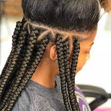 10 Stand Out Ways To Part Your Box Braids Un Ruly Box Braids Styling Long Box Braids Big Box Braids