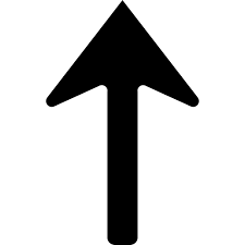 Arrow continue 000 top icon. Continue Straight Icon 1