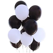 Black And White Balloons Images Pin On Event Party Supplies