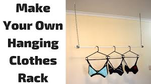 Maybe you would like to learn more about one of these? How To Make A Hanging Clothes Rack Tutorial Youtube