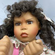 CeCe's Time Out Lynne Randolph Numbered Porcelain Doll Moody Cuties 1996