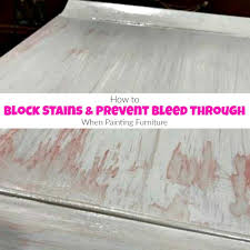 View the tips & tricks valspar® has available when it comes to paint. How To Block Stains Prevent Bleed Through When Painting Furniture