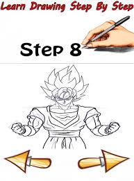 Drawing goku dragonball z in ms paint. How To Draw Dragonball Z Characters For Android Apk Download