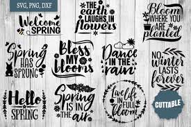 Download Spring Svg Bundle Spring Quote Cut File Welcome Spring Svg 216092 Svgs Design Bundles