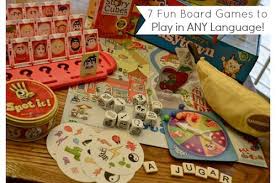 Board Games To Promote Language Learning For Kids Learning Languages Board Games Fun Board Games