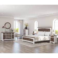 This solid teak full size bed is an absolute showstopper with its captivating ovoid canopy. Danville Teak And Mahogany Wood Modern 5 Piece Bedroom Set
