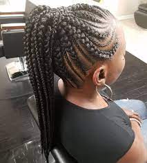 20 Totally Gorgeous Ghana Braids For An Intricate Hairdo Cornrow Ponytail Ghana Braids Hairstyles Kids Braided Hairstyles