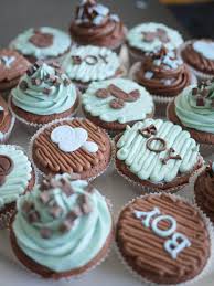 Pin By Baby Shower Station Com On Food Yumm O Baby Boy Cupcakes Baby Shower Desserts Cupcakes For Boys