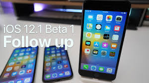 Ios 12 1 Beta 1 Follow Up Beta Ios Tablet