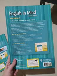We read some books a. English In Mind Second Edition Workbook Level 4 Buku Alat Tulis Buku Pelajaran Di Carousell