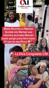Les Sacrifices de Maman Sociale avec Maria Ntumba