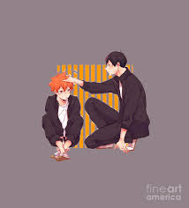 Hinata can't wait for tomorrow. Hinata Shoyo And Kageyama Digital Art By Berlin Lacasa