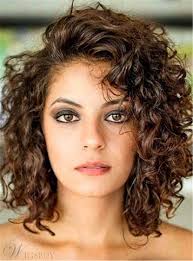 Or how to define your curls, eliminate dry ends, prevent frizz, and more? Side Swept Bangs Curly Mid Length Human Hair Lace Front Wigs 12 Inches Hair Styles Curly Hair Styles Medium Curly Hair Styles