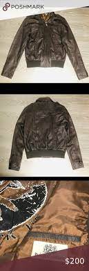 Juicy Couture Leather Jacket Leather Jacket Juicy Couture Leather Bomber