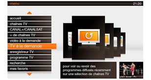 Le décodeur tv fourni par orange affiche maintenant, lorsqu'il est en service, tv, alors qu'avant il affichait l'heure. Une Nouvelle Version De La Tv D Orange Par Satellite En Cours De Preparation