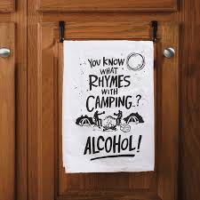 Check spelling or type a new query. Kitchen Towel Rhymes With Camping Alcohol Lake Cabin Collection Primitives By Kathy