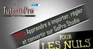 Tuto Gopro Studio Pour Les Nuls Importer Regler Et Convertir 1 Tech Company Logos Youtube Company Logo