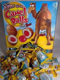 Camels only have one or 2 humps depending on the kind of camel but if it is pregnate it's belly would bump out creating a 3 humped camel. Offensive Animal Candy Camel Balls Chewing Gum Isn T As Revolting As It Sounds
