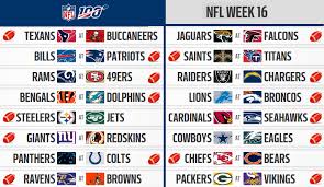 O evento está pegando fogo nestes dias 25, 26 e 27 de abril em nashville, no tennessee. La Hoguera De Las Necedades Nfl 2019 Semana 16 Pronosticos