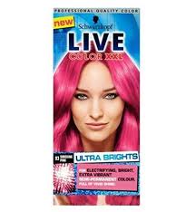 Schwarzkopf Live Color Xxl Ultra Brights 93 Shocking Pink Semi Permanent Pink Hair Dye This Is An Ama Live Colour Xxl Pink Hair Dye Schwarzkopf Live Colour