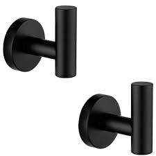 Shop for towel hooks in bathroom hardware. Matte Black Towel Hooks Bathroom Hardware The Home Depot