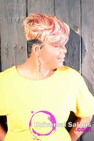 See more ideas about short hair styles, quick weave hairstyles, hair styles. Short Quick Weave Hairstyle With Platinum Blonde Color From Joyce Carter